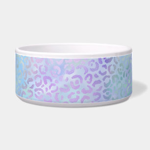 Ontwerp van de Iridescent Leopard-reeks 9 Voerbakje
