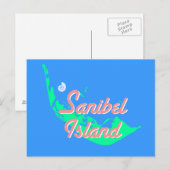 Ontwerp van de kaart van Sanibel Island (Voorkant / Achterkant)