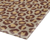 Ontwerp van de klassieke leopard-reeks 1 snijplank (Hoek)