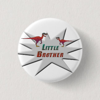 Ontwerp van de kleine broeder Velociraptor Ronde Button 3,2 Cm