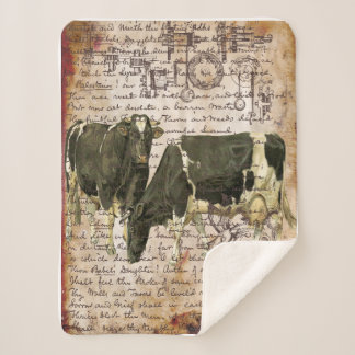  ontwerp van de Koe Sherpa Deken