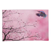 Ontwerp van de lenteseizoen kussensloop (Voorkant-Rechts)