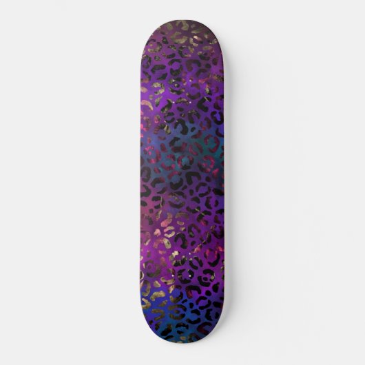 Ontwerp van de Leopard-schilderreeks 16 Skateboard (Voorkant)