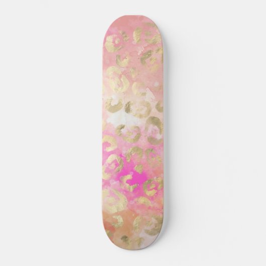 Ontwerp van de Leopard-schilderreeks 5 Skateboard (Voorkant)
