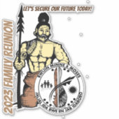 Ontwerp van de Marshalleilanden Sticker (Voorkant)