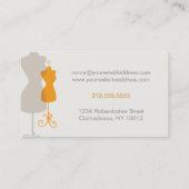 Ontwerp van de Mode van de drukkerij Visitekaartje (Achterkant)