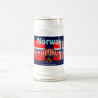 Ontwerp van de mok van bier van Kool Noorwegen