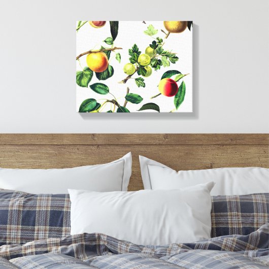 ontwerp van de omwikkelde doek canvas afdruk (Insitu (Slaapkamer))