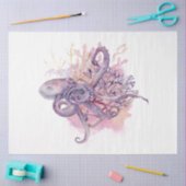 Ontwerp van de onderwaterserie Waterverf 8 Tissuepapier (Craft)