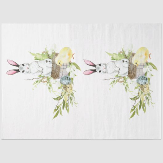 Ontwerp van de Pasen 5 Tissuepapier (Voorkant)