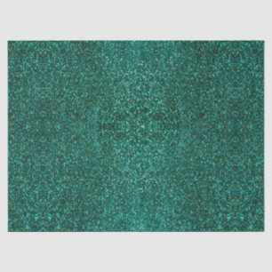 Ontwerp van de Peacock-doezelreeks van Glitter Pea Tissuepapier