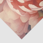 Ontwerp van de Peonies-reeks 2 Tissuepapier (Detail)