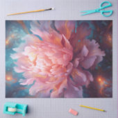 Ontwerp van de Peonies-reeks 8 Tissuepapier (Craft)