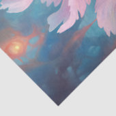 Ontwerp van de Peonies-reeks 8 Tissuepapier (Detail)