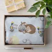 Ontwerp van de politiereeks 5 tissuepapier (Geschenk)