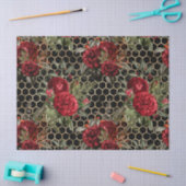 Ontwerp van de Red Rose Bee-reeks 60 Tissuepapier (Craft)