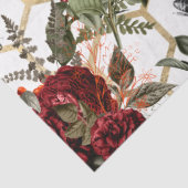 Ontwerp van de Red Rose Bee-reeks 62 Tissuepapier (Detail)