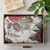 Ontwerp van de Red Rose Bee-reeks 62 Tissuepapier (Geschenk)