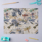  ontwerp van de Reeks Dragonflies 5 Tissuepapier (Craft)