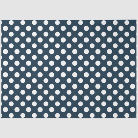 Ontwerp van de rode en Navy Nautical Series 10 Tissuepapier (Voorkant)