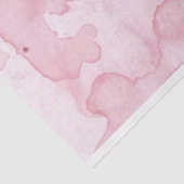 Ontwerp van de roze waterkleurige kerstserie 12 tissuepapier (Detail)