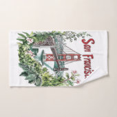 Ontwerp van de San Francisco Golden Gate Bridge Wa Handdoek (Handdoek)