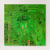 Ontwerp van de schakelkaart legpuzzel (Horizontaal)