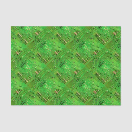 Ontwerp van de schakelkaart tissuepapier (Voorkant)