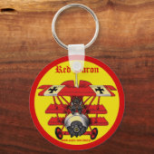 Ontwerp van de sleutelhanger van het rode schouder (Voorkant)