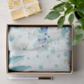 Ontwerp van de sneeuwgnoomreeks 4 tissuepapier (Geschenk)