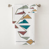 Ontwerp van de Southwestern Oblique driehoek Bad Handdoek (Insitu)