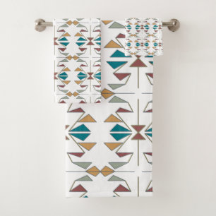 Ontwerp van de Southwestern Oblique driehoek Bad Handdoek