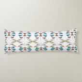 Ontwerp van de Southwestern Oblique driehoek Lichaamskussen (Achterkant)