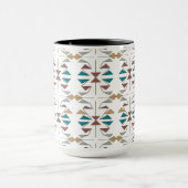 Ontwerp van de Southwestern Oblique driehoek Mok (Midden)