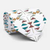 Ontwerp van de Southwestern Oblique driehoek Stropdas (Opgerold)