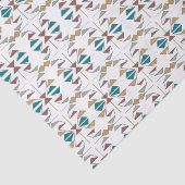 Ontwerp van de Southwestern Oblique driehoek Tissuepapier (Detail)