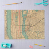 Ontwerp van de Stadskaartreeks 5 Tissuepapier (Craft)