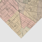 Ontwerp van de Stadskaartreeks 6 Tissuepapier (Detail)