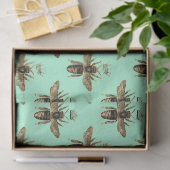 Ontwerp van de tea Garden Bee-reeks 11 Weefselpapi Tissuepapier (Geschenk)