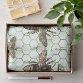 Ontwerp van de tea Garden Bee-reeks 27 Weefselpapi Tissuepapier (Geschenk)