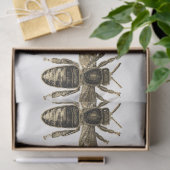 Ontwerp van de Tea Garden Bee-reeks 53 Tissuepapier (Geschenk)