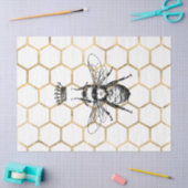 Ontwerp van de Tea Garden Bee-reeks 55 Tissuepapier (Craft)