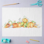 Ontwerp van de Thanksgiving-pompoenreeks 10 Tissuepapier (Craft)