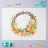 Ontwerp van de Thanksgiving-pompoenreeks 19 Tissuepapier (Craft)