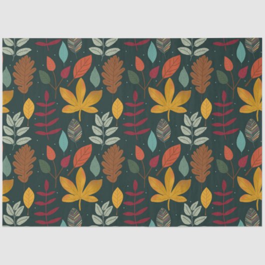 Ontwerp van de Thanksgiving Pumpkin-reeks 28 Tissuepapier (Voorkant)