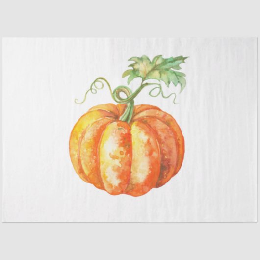 Ontwerp van de Thanksgiving Pumpkin-reeks 43 Tissuepapier (Voorkant)