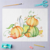 Ontwerp van de Thanksgiving Pumpkin-reeks 9 Tissuepapier (Craft)