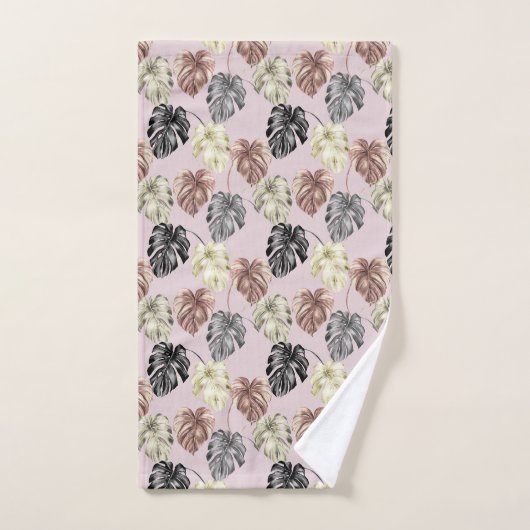 Ontwerp van de Tropische Dierafdrukken &Greenery-r Bad Handdoek (Handdoek)