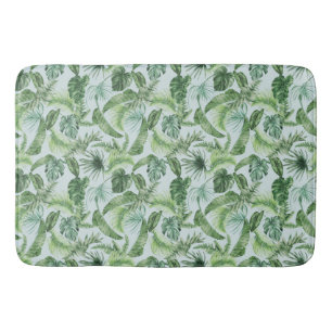 Ontwerp van de Tropische Dierafdrukken &Greenery-r Badmat