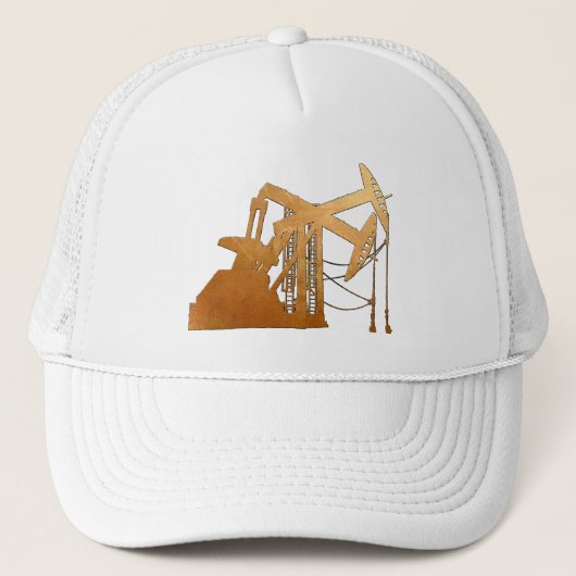 Ontwerp van de verpompeenheid van perskokers trucker pet (Voorkant)